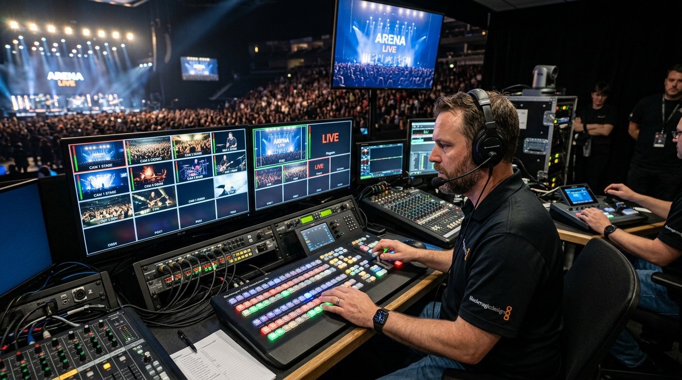 4K Broadcast Multi-Camera Production