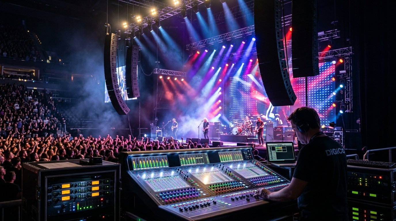 Concert Pro Audio Systems and Line Arrays
